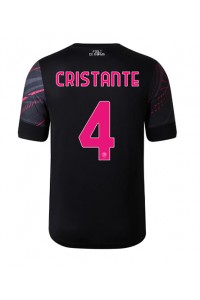 Fotbalové Dres AS Roma Bryan Cristante #4 Třetí Oblečení 2022-23 Krátký Rukáv